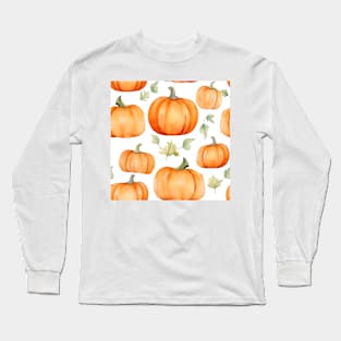 Pumpkin Pattern 17 Long Sleeve T-Shirt